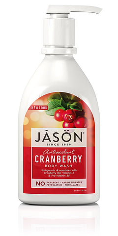 Jason Antioxidant Cranberry Body Wash-30 Oz