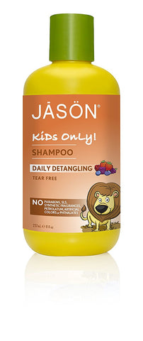 Jason Kids Only Shampoo Daily Detangling Tear Free-8 Oz
