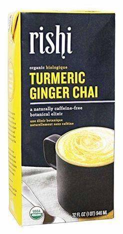 Rishi Turmeric Ginger Chai Concentrate Tea - 32 Ounces