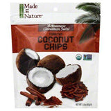 Made In Nature Organic Coconut Chips, Toasted, Vietnamese Cinnamon Swirl - 3 Ounces