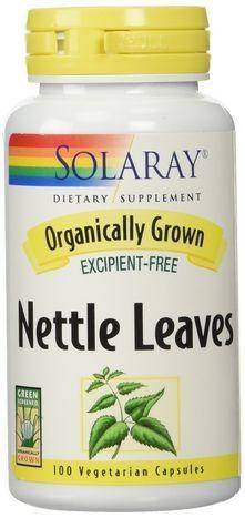 Solaray Organic Nettle Leaves 450 mg - 100 Vegcaps