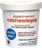 Organic Nectars Cashewtopia Vanilla Bean Gelato - 1 Pint