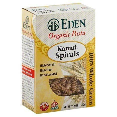 Eden Spirals, Organic, Kamut - 12 Ounces