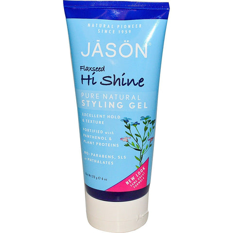 Jason Flaxseed Hi Shine Styling Gel-6 Oz