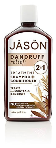 Jason Dandruff Relief 2 In 1 Treatment Shampoo+Conditioner-12 Oz