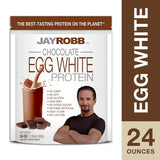 Jay Robb Egg White Protein Chocolate Flavor-24 Oz