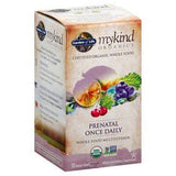 Garden of Life MyKind Organics Multivitamin, Whole Food, Prenatal Once Daily, Vegan Tablets - 30 Each