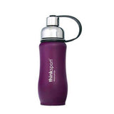 Thinksport Insulated Sports Bottle, Coated Purple - 12 Ounces