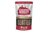 Farmer Direct Organic Split Red Lentils - 1 Pound