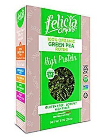 Felicia Organic Rotini Green Peas