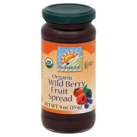 Bionaturae Fruit Spread, Organic, Wild Berry - 9 Ounces