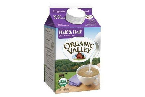 Organic Valley Half & Half - 1 Pint