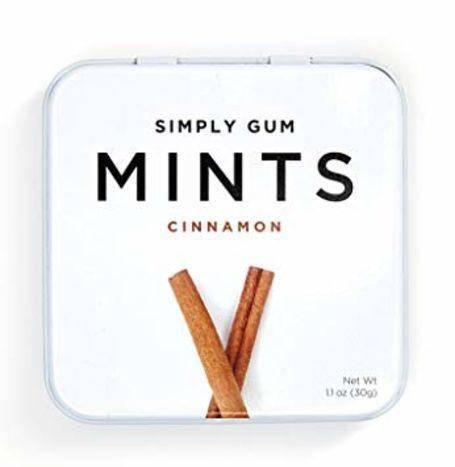 Simply Gum Cinnamon Mints - 1.1 Ounces