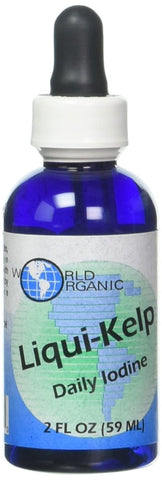 World Organic Liqui-Kelp Daily Iodine-2 Oz