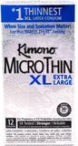 Kimono Micro Thin XL Extra Large-12 Condoms