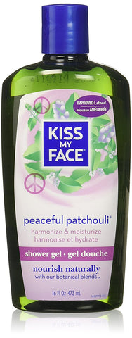 Kiss My Face Peaceful Patchouli Shower Gel-16 Oz