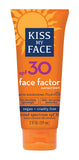 Kiss My Face Face Factor Sunscreen Broad Spectrum SPF 30-2 Oz