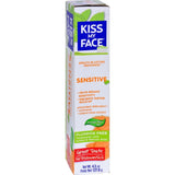 Kiss My Face Sensitive Flouride Free Toothpaste With Xylitol & Aloe Orange Mint Gel-4.5 Oz