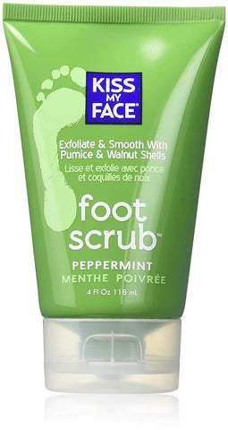 Kiss My Face Foot Scrub Peppermint-4 Oz