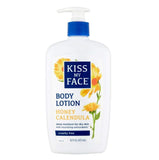 Kiss My Face Deep Moisturizing Lotion 2 In 1 Moisturize & Smooth Honey Calendula-16 Oz