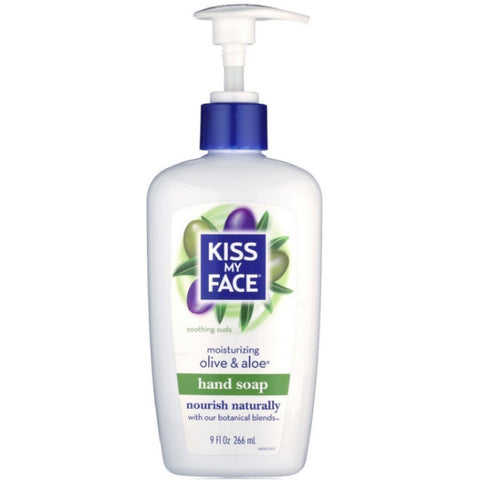 Kiss My Face Moisturizing Olive & Aloe Hand Soap-9 Oz