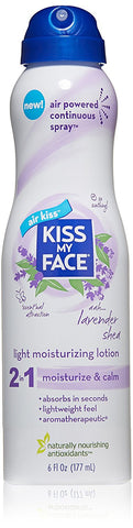 Kiss My Face Light Moisturizing Lotion Lavender Shea-6 Oz