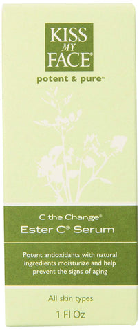 Kiss My Face Ester C Serum Potent & Pure-1 Oz