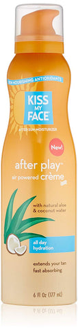 Kiss My Face After Play After Sun Moisturizer With Natural Aloe & Coconut Water-6 Oz