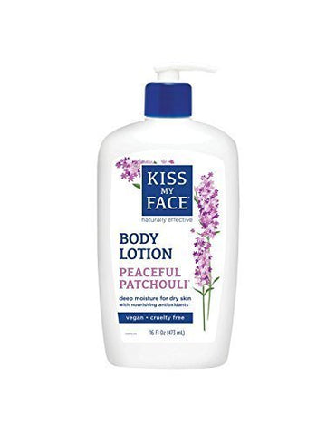 Kiss My Face Body Lotion Peaceful Patchouli-16 Oz