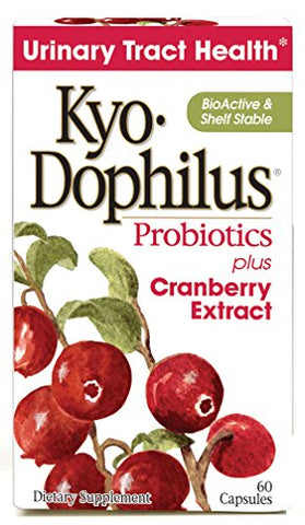 Kyolic Kyo-Dophilus Probiotics Plus Cranberry Extract-60 Capsules