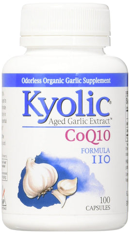 Kyolic Aged Garlic Extract CoQ10 Formula I10-100 Capsules