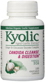 Kyolic Aged Garlic Extract Candida Cleanse & Digestion Formula I02-100 Capsules