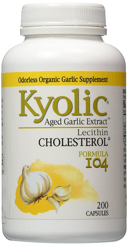 Kyolic Aged Garlic Extract Cholesterol Formula I04-200 Capsules