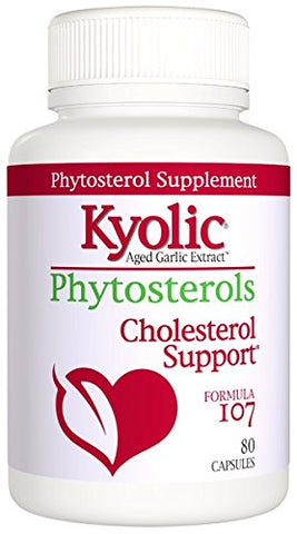 Kyolic Aged Garlic Extract Phytosterols Formula I07-80 Capsules