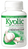 Kyolic Aged Garlic Extract Cardio Vascular Formula I00-100 Capsules