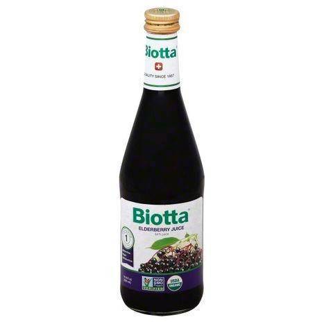 Biotta Juice, Elderberry - 16.9 Ounces