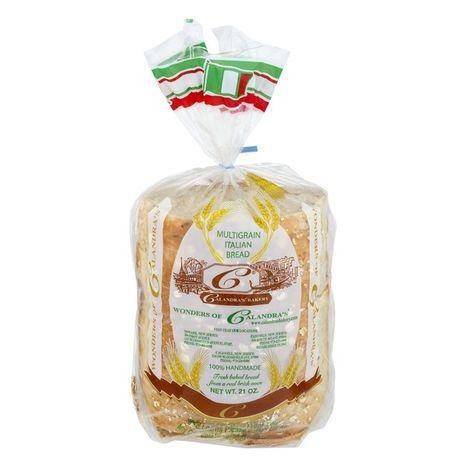 Calandra's Bakery Multigrain Whie Roast Bread - 21 Ounces