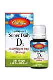 Carlson Super Daily D3 6000 IU - 365 Drops