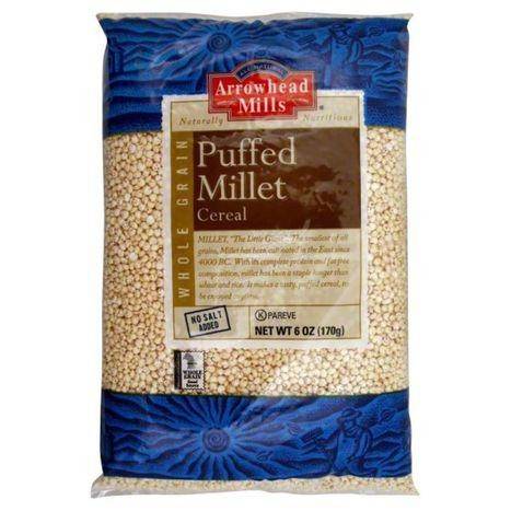 Arrowhead Mills Cereal, Puffed Millet - 6 Ounces