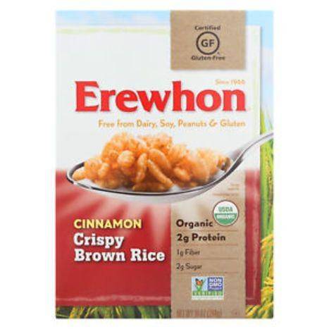 Erewhon Crispy Brown Rice Cereal Cinnamon