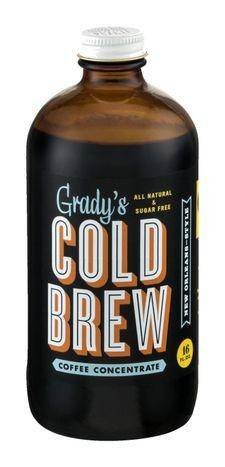 Grady's Cold Brew Coffee Concentrate - 16 Fluid Ounces
