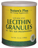 Natures Plus Natural Soya Lecithin Granules-12 Oz