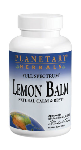 Planetary Herbals Lemon Balm 500 Mg-60 Capsules