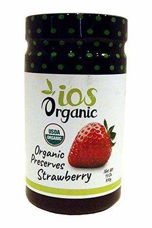 Ios Organic Strawberry Preserves - 13 Ounces