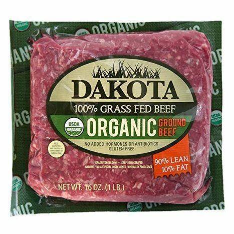 Dakota Grass Fed Beef Organic 90% Lean / 10% Fat Ground Beef - 16 Ounces