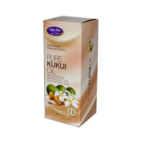 Life Flo Pure Kukui Oil-4 Oz