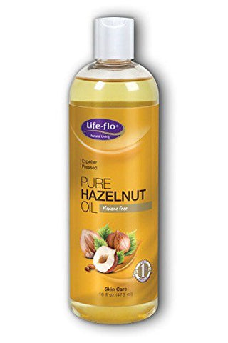 Life Flo Pure Hazelnut Oil Hexane Free-16 Oz