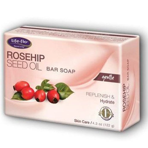 Life Flo Rosehip Seed Oil Bar-1.7 Oz