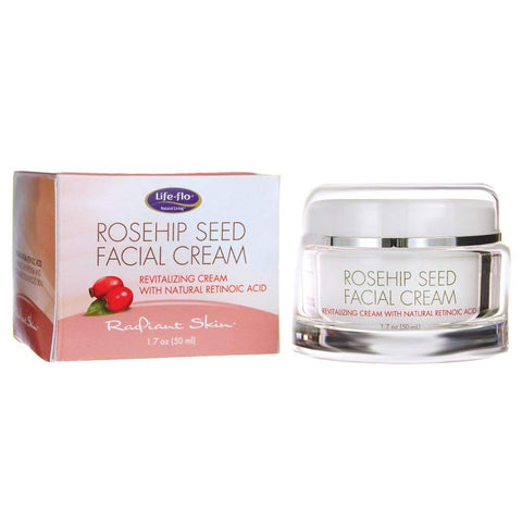 Life Flo Rosehip Seed Facial Cream-1.7 Oz