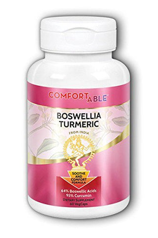 Life Time Boswellia-Turmeric From India-60 Veg Caps